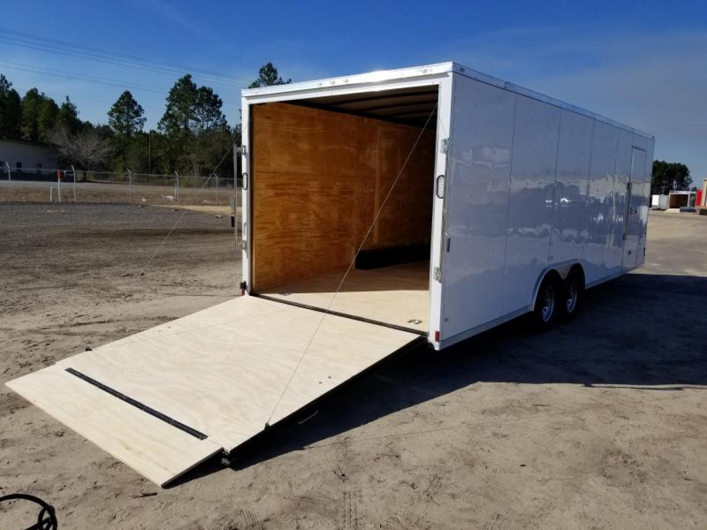 New 8.5x24-5200lb (7' Interior) Enclosed Trailer Rock Solid Cargo