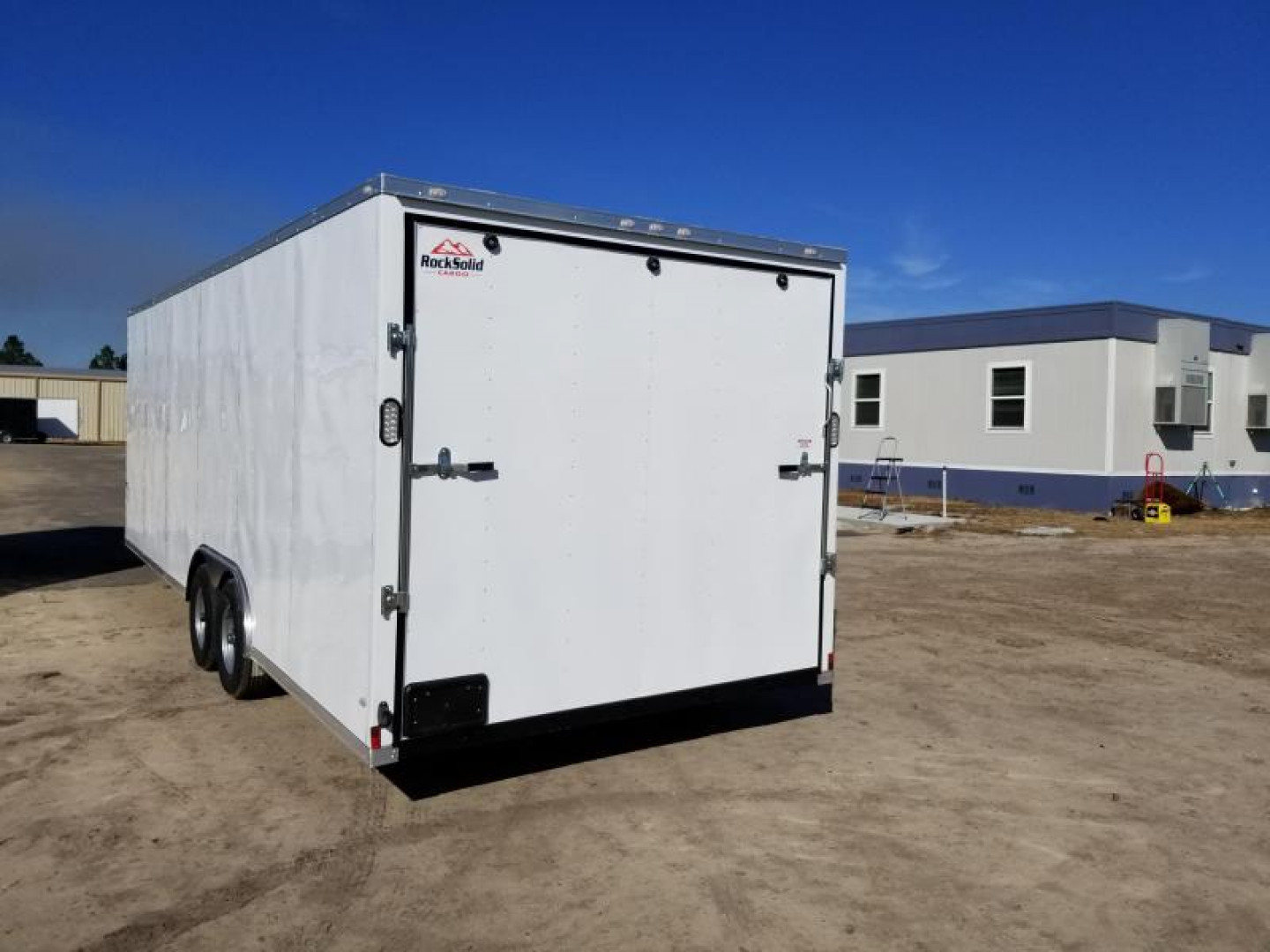 New 8.5x24-5200lb (7' Interior) Enclosed Trailer Rock Solid Cargo