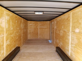 New 8.5x24-5200lb (7' Interior) Enclosed Trailer Rock Solid Cargo