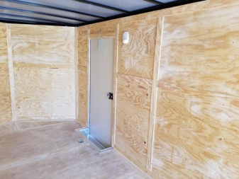 New 8.5x24-5200lb (7' Interior) Enclosed Trailer Rock Solid Cargo