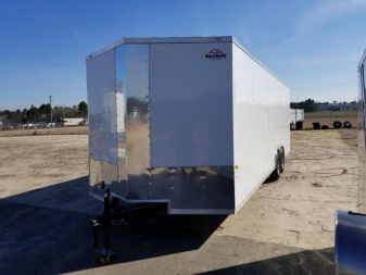 New 8.5x24-5200lb (7' Interior) Enclosed Trailer Rock Solid Cargo