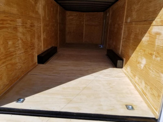 New 8.5x24-5200lb (7' Interior) Enclosed Trailer Rock Solid Cargo