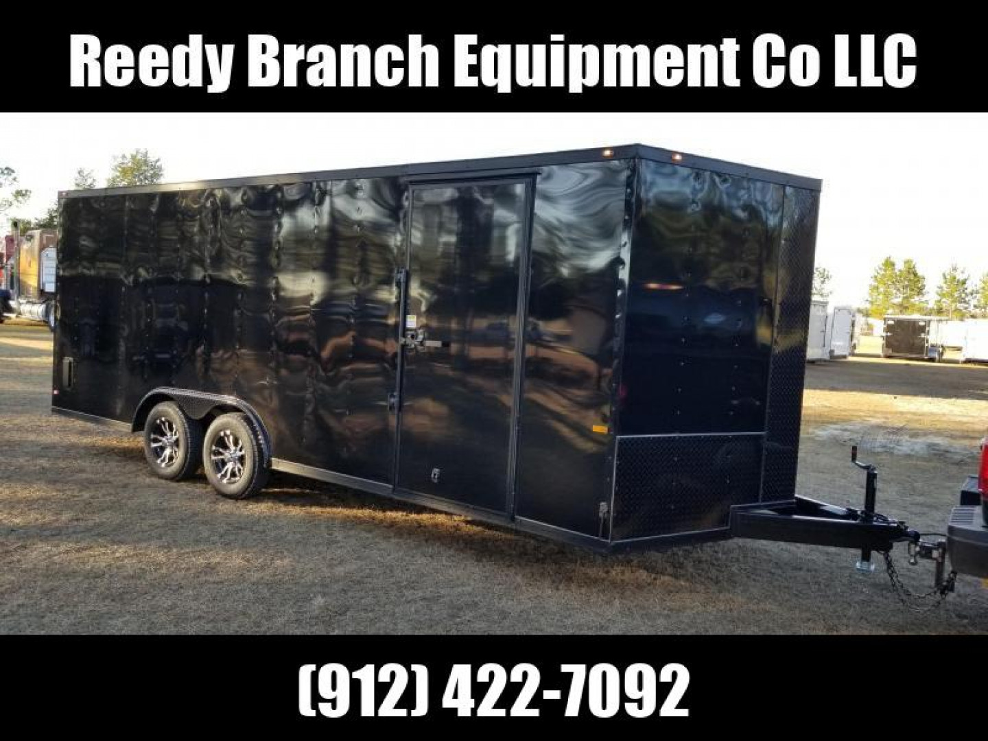 New 8.5x20 Blackout Elite Enclosed Car Hauler Rock Solid Cargo