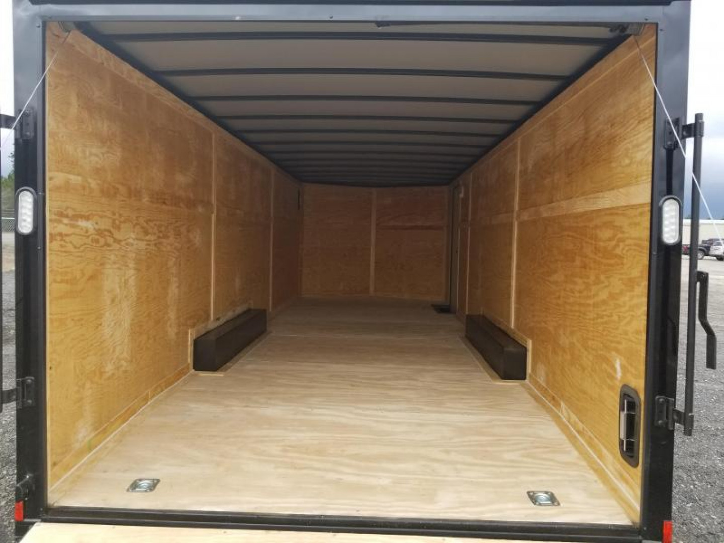 New 8.5x24 Blackout Elite (5200lb) Enclosed Car Hauler
