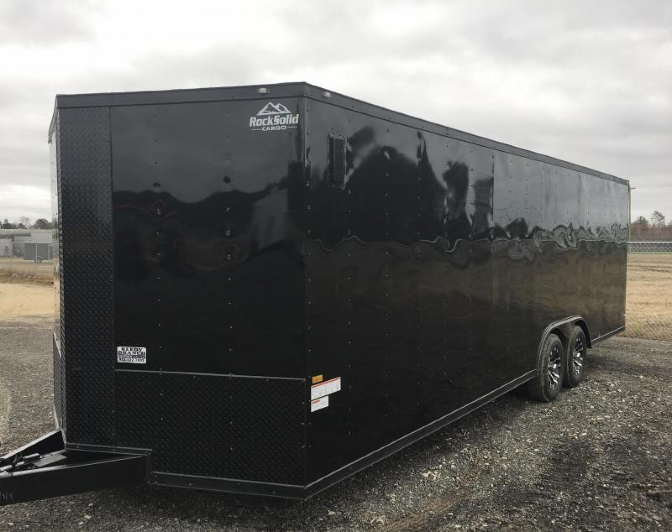 New 8.5x24 Blackout Elite (5200lb) Enclosed Car Hauler