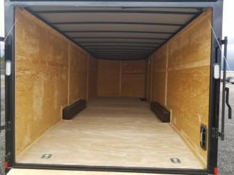 New 8.5x24 Blackout Elite (5200lb) Enclosed Car Hauler