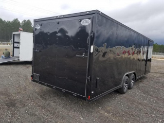 New 8.5x24 Blackout Elite (5200lb) Enclosed Car Hauler