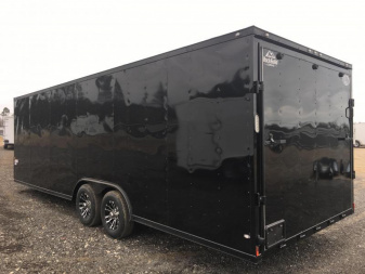 New 8.5x24 Blackout Elite (5200lb) Enclosed Car Hauler