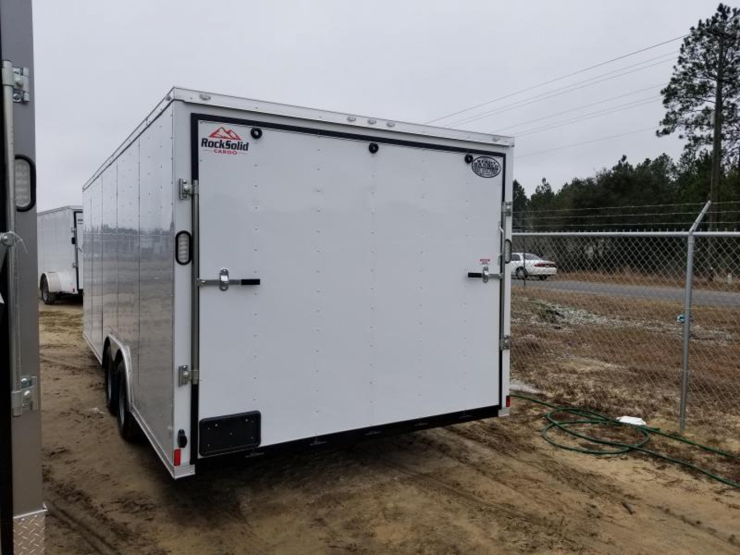 New 8.5x20 3500lb Enclosed Car Hauler Rock Solid Cargo