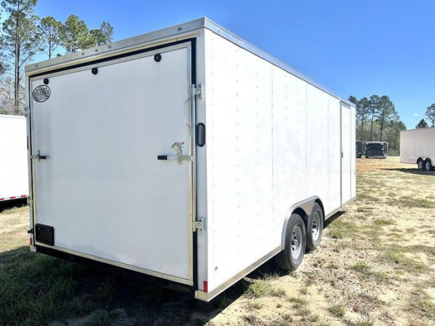 New 8.5x20 3500lb Enclosed Car Hauler Rock Solid Cargo