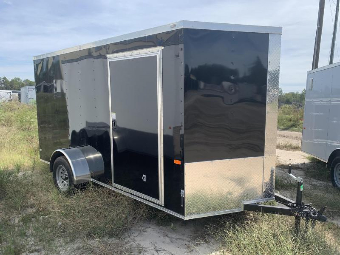 New 6x12 Single Axle Rock Solid Cargo Trailer