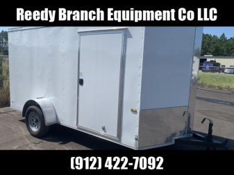 New 6x12 Single Axle Rock Solid Cargo Trailer