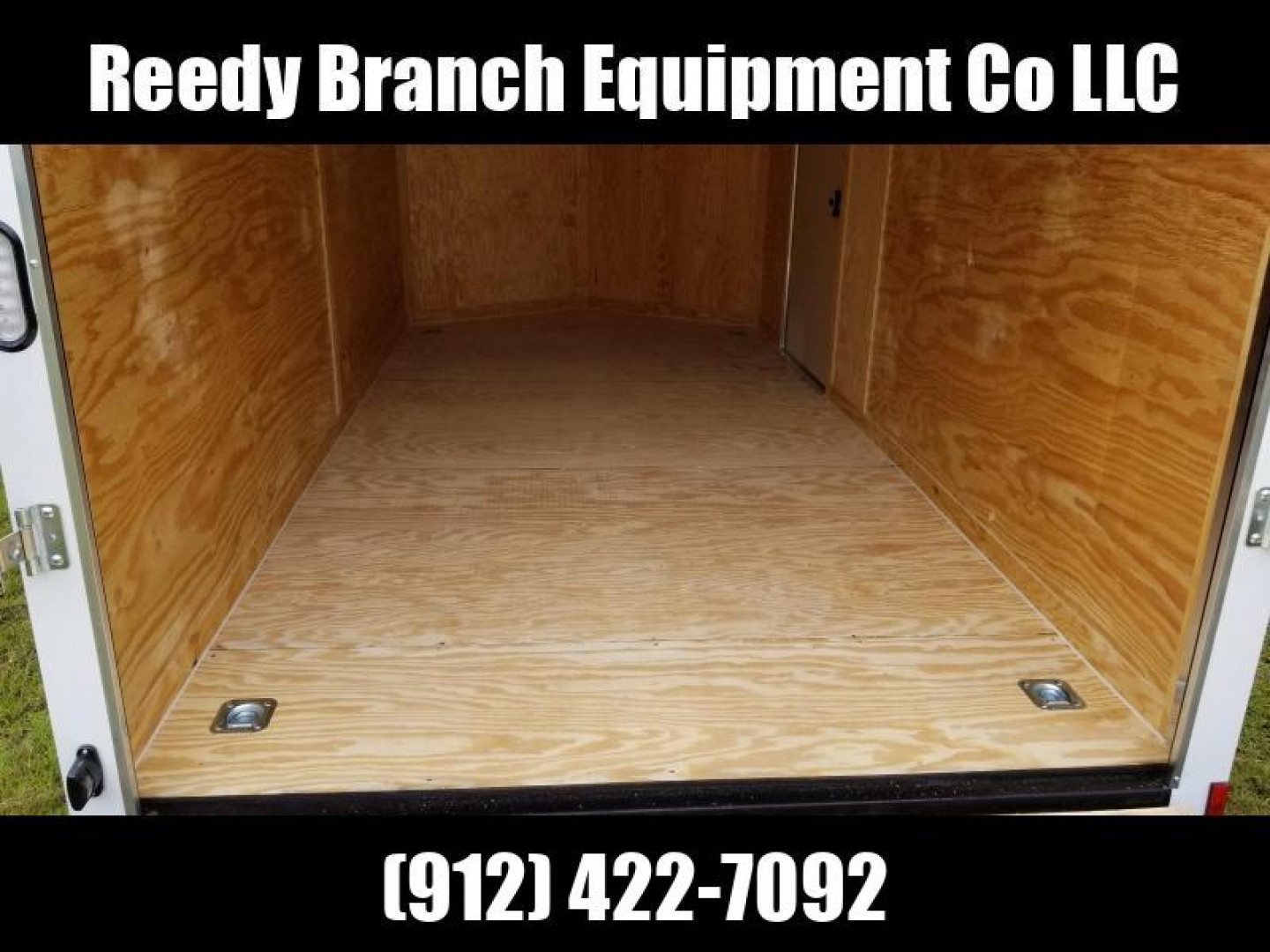 New 7x14 Rock Solid Cargo (Black or White Factory Pick Up)