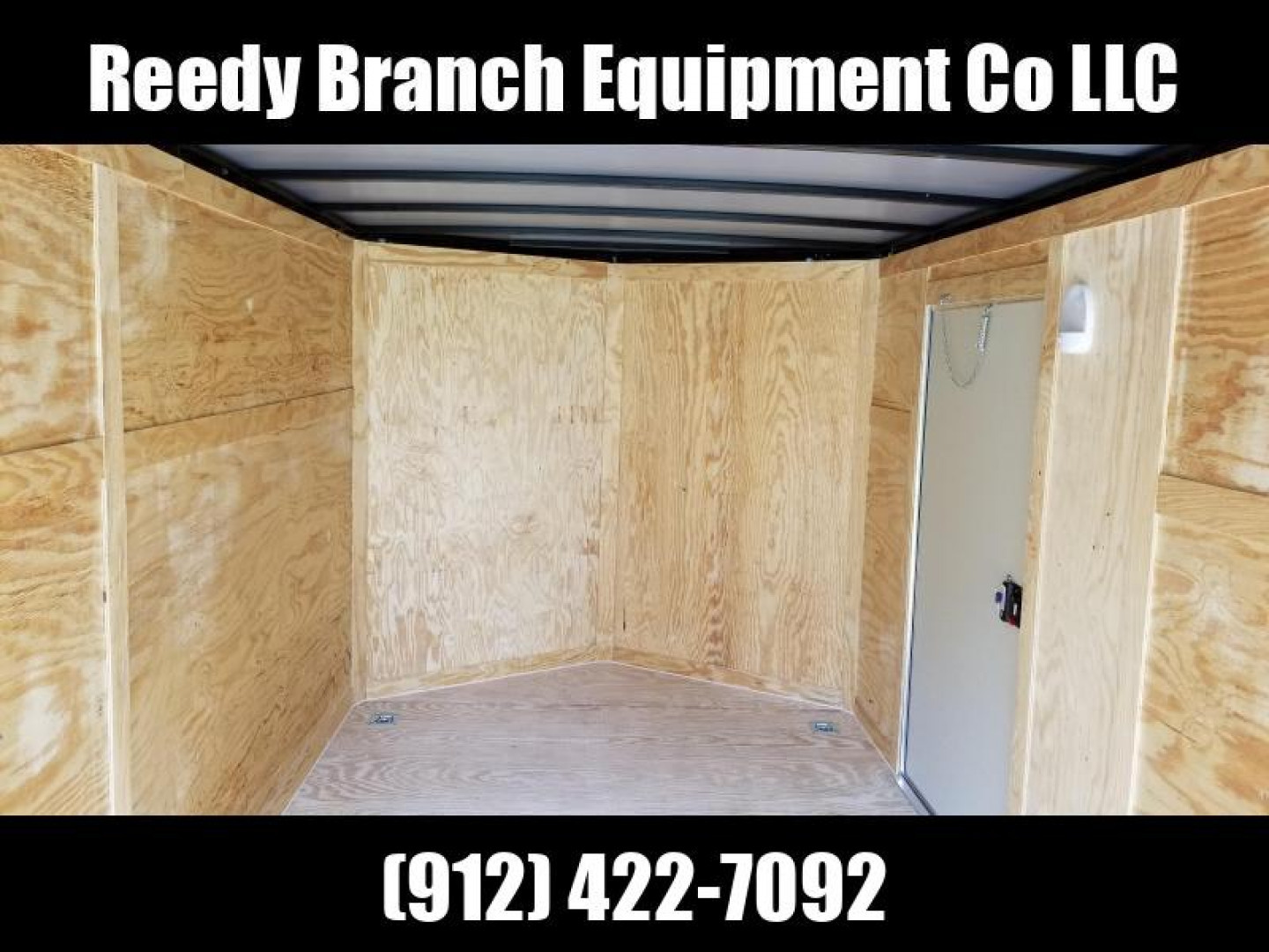 New 7x14 Rock Solid Cargo (Black or White Factory Pick Up)