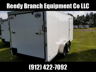 New 7x14 Rock Solid Cargo (Black or White Factory Pick Up)