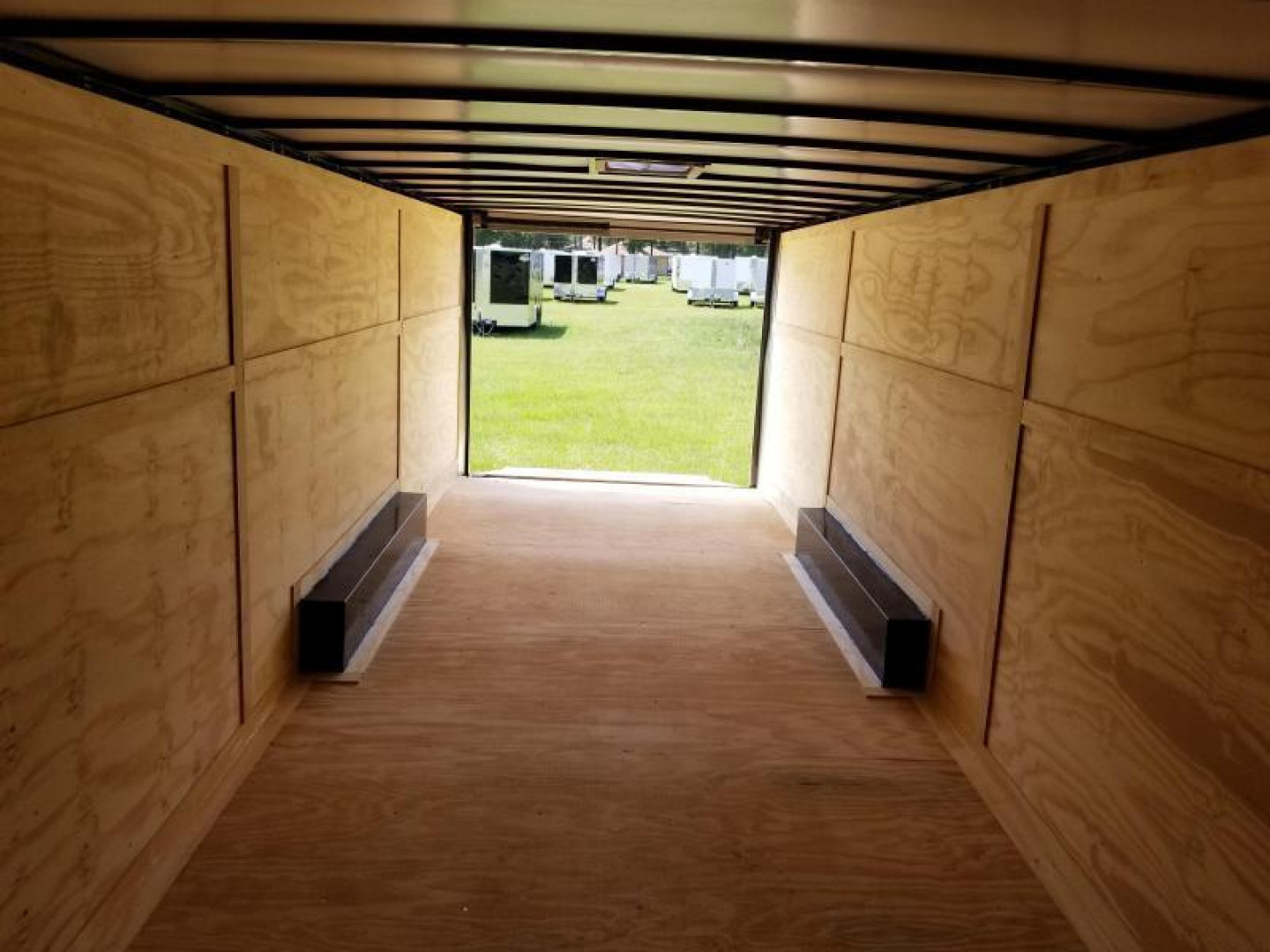 New 8.5x28' Enclosed Car Hauler Polycore (14K GVWR) |  Rock Solid Cargo