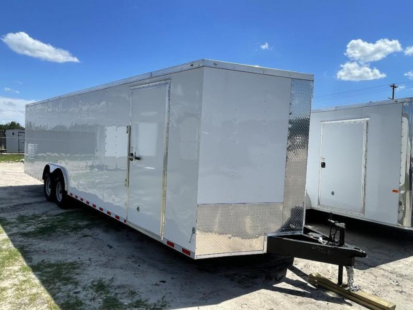 New 8.5x28' Enclosed Car Hauler Polycore (14K GVWR) |  Rock Solid Cargo