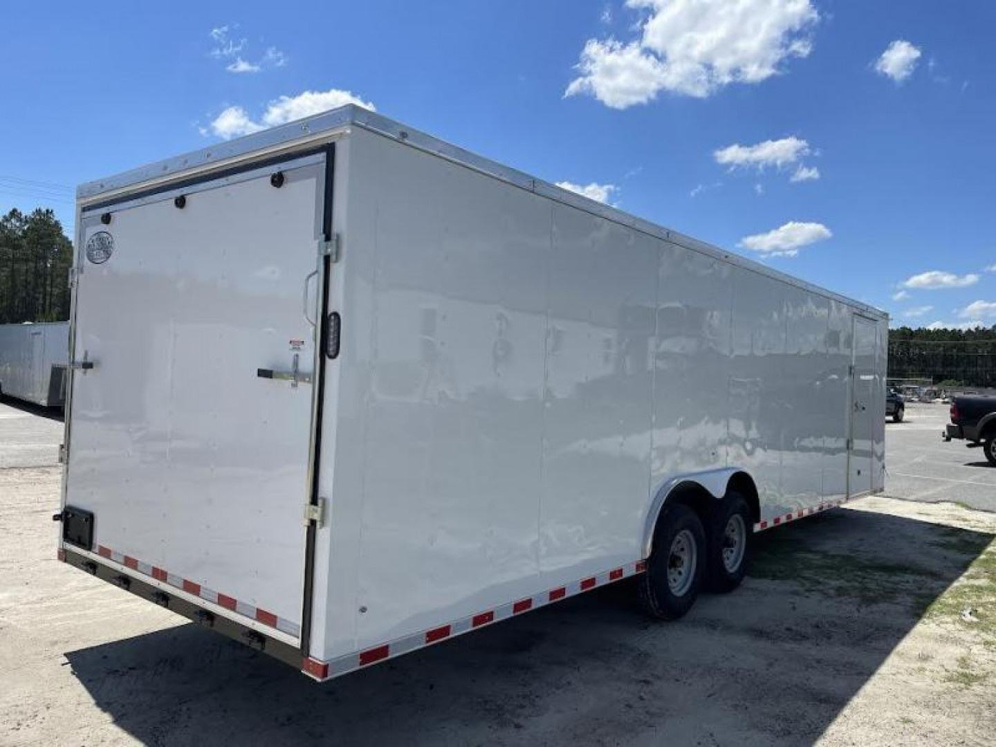 New 8.5x28' Enclosed Car Hauler Polycore (14K GVWR) |  Rock Solid Cargo