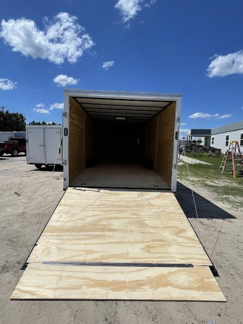 New 8.5x28' Enclosed Car Hauler Polycore (14K GVWR) |  Rock Solid Cargo