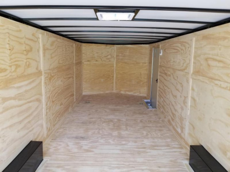 New 8.5x28' Enclosed Car Hauler Polycore (14K GVWR) |  Rock Solid Cargo