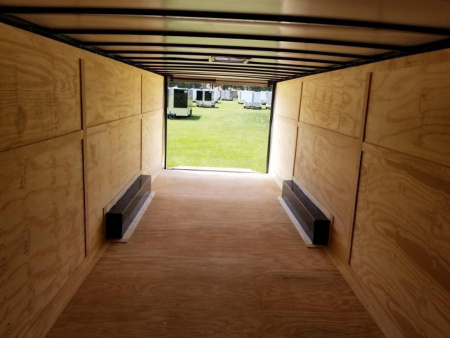 New 8.5x28' Enclosed Car Hauler Polycore (14K GVWR) |  Rock Solid Cargo