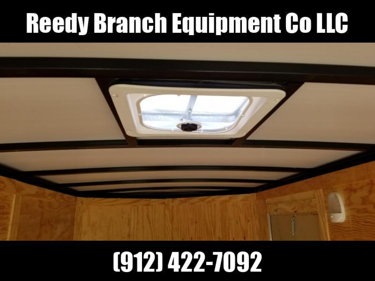New 6x12TA Black Enclosed Trailer Rock Solid Cargo