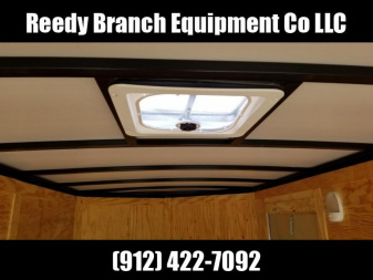 New 6x12TA Black Enclosed Trailer Rock Solid Cargo