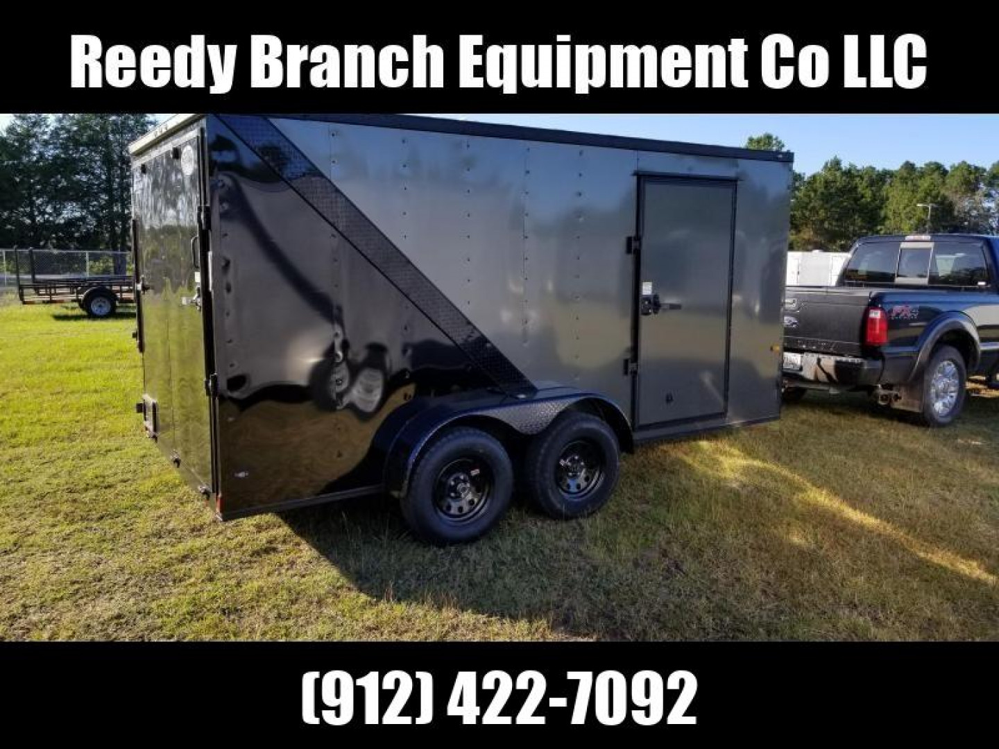 New 7x14 Charcoal Gray/Black Blackout Package