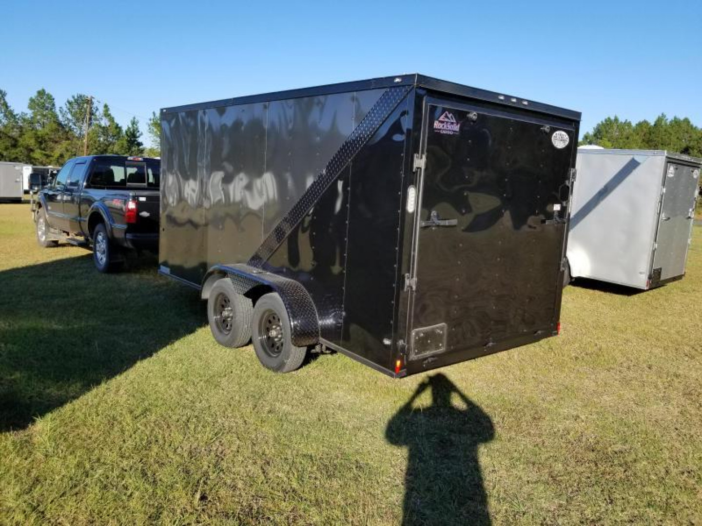 New 7x14 Charcoal Gray/Black Blackout Package