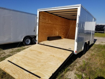 New 8.5x16 Enclosed Trailer Rock Solid Cargo