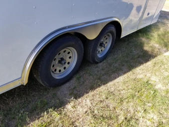 New 8.5x16 Enclosed Trailer Rock Solid Cargo