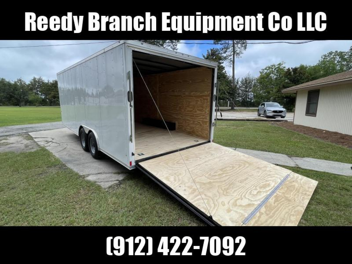 New 8.5x20 5200lb Enclosed Car Hauler Rock Solid Cargo