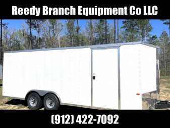 New 8.5x20 5200lb Enclosed Car Hauler Rock Solid Cargo