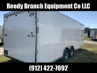 New 8.5x20 5200lb Enclosed Car Hauler Rock Solid Cargo