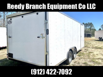 New 8.5x20 5200lb Enclosed Car Hauler Rock Solid Cargo