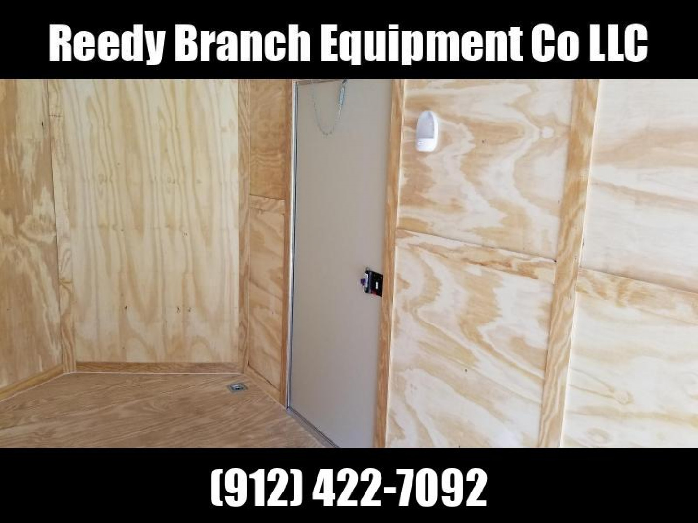 New 7x14 Enclosed Cargo Trailer (Black or White in Stock)