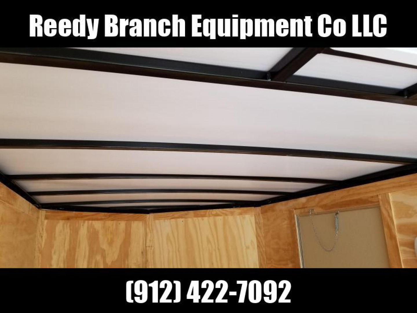 New 7x14 Enclosed Cargo Trailer (Black or White in Stock)