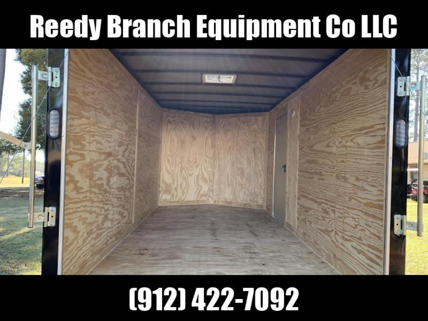 New 7x14 Enclosed Cargo Trailer (Black or White in Stock)