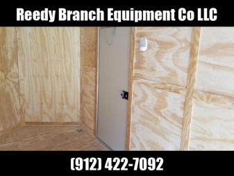 New 7x14 Enclosed Cargo Trailer (Black or White in Stock)