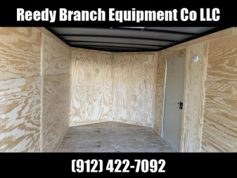 New 7x14 Enclosed Cargo Trailer (Black or White in Stock)
