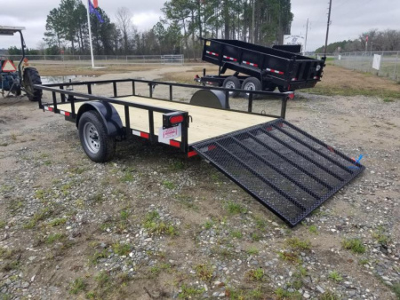 New 2026 Down 2 Earth Trailers 76x14 DTE Utility Trailer