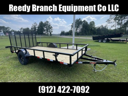 New 2025 Down 2 Earth Trailers 76x14 DTE Utility Trailer