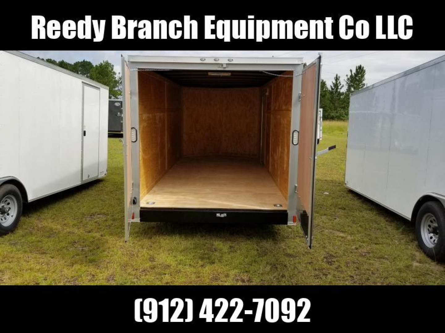 New 7x16 Enclosed Trailer (Barn Doors) Rock Solid Cargo