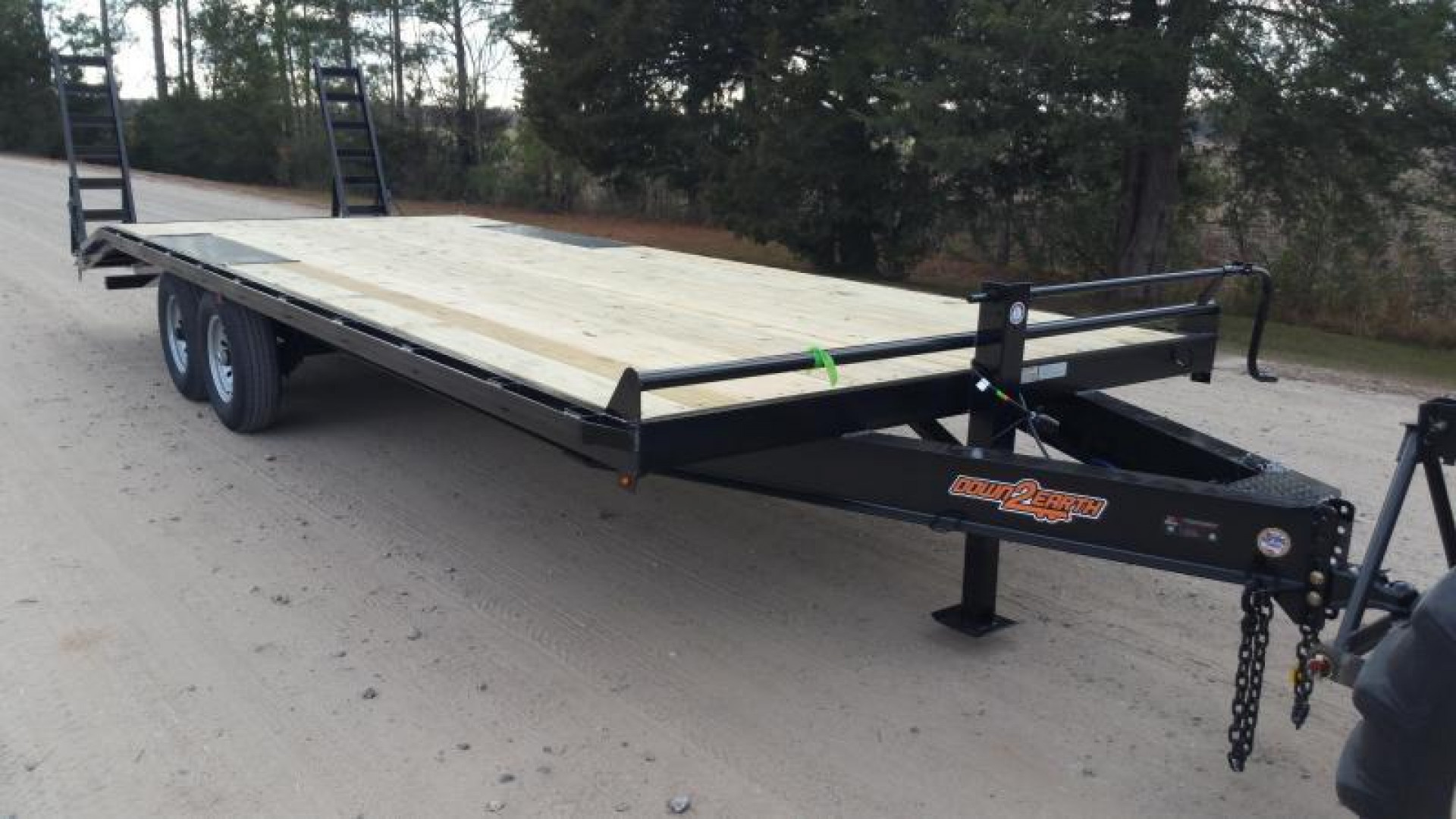 New 102"x24' Deckover Down to Earth Equipment Trailer (14K GVWR)