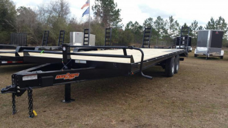 New 102"x24' Deckover Down to Earth Equipment Trailer (14K GVWR)