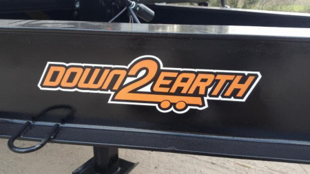 New 102"x24' Deckover Down to Earth Equipment Trailer (14K GVWR)