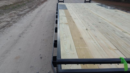 New 102"x24' Deckover Down to Earth Equipment Trailer (14K GVWR)