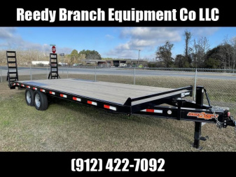 New 102 x24' Deckover Down to Earth Equipment Trailer (14K GVWR)