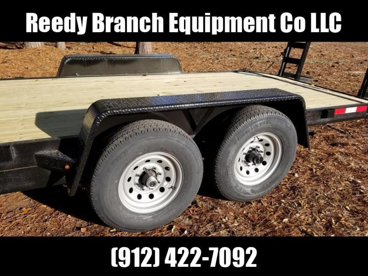 New 82"x20' (14K GVWR) Down 2 Earth Equipment Trailer