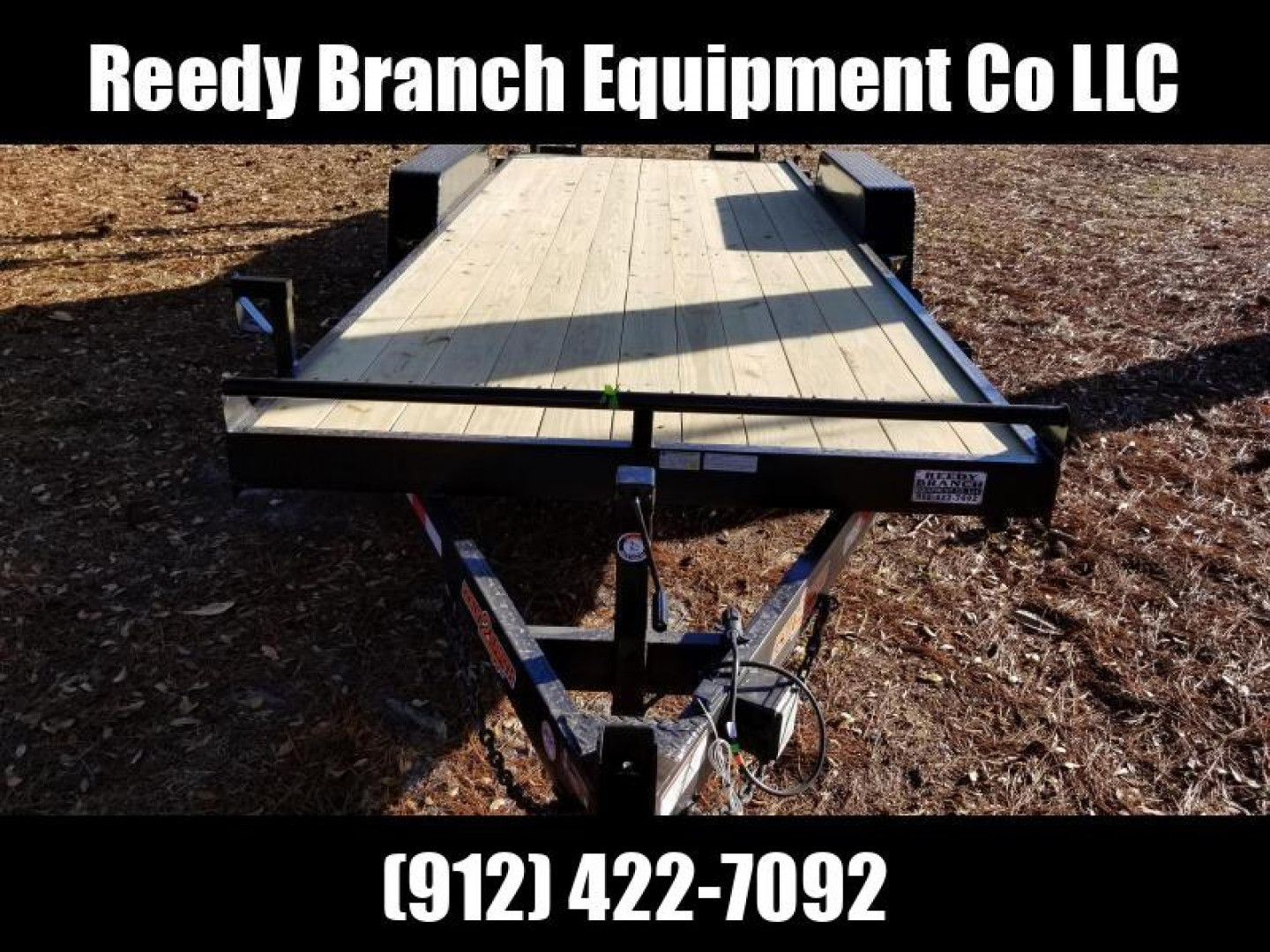 New 82"x20' (14K GVWR) Down 2 Earth Equipment Trailer